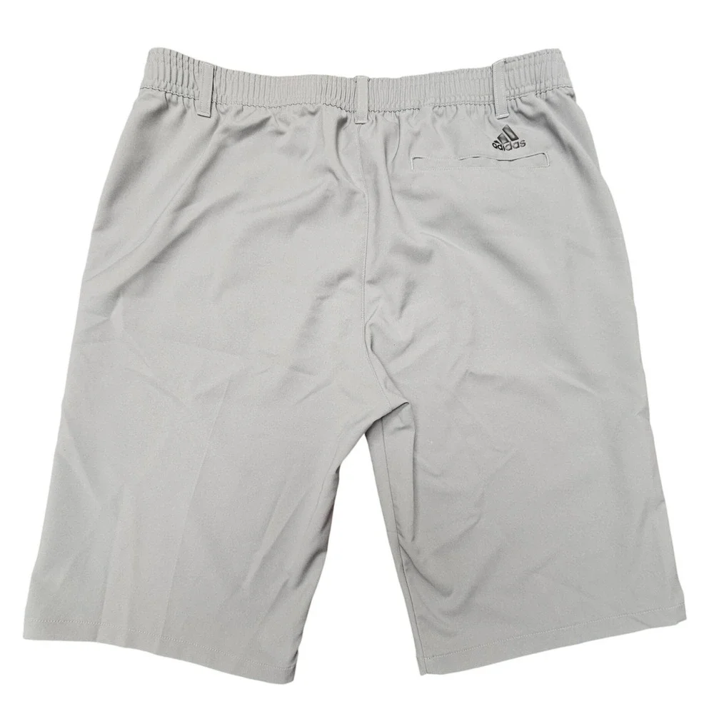 adidas Golf Shorts Mens 32 Gray Drawstring Stretch Performance Lightweight‎